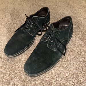 John Varvatos U.S.A Black Suede Dress/Casual Shoes Men’s Size 10